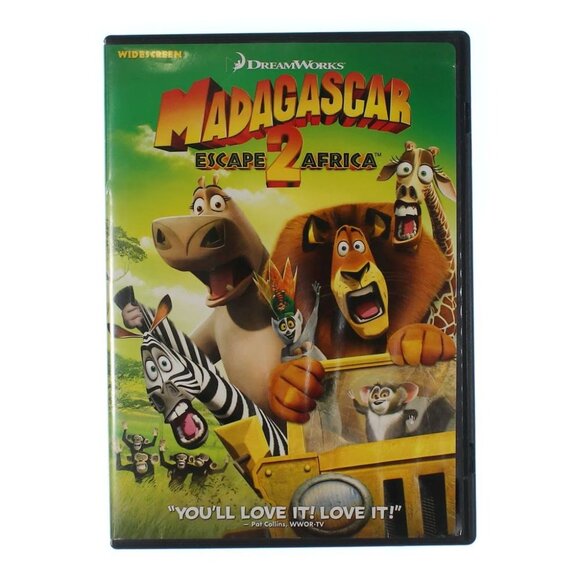 Madagascar Escape 2 Africa DVD Widescreen DreamWorks Animated Movie - Picture 1 of 4
